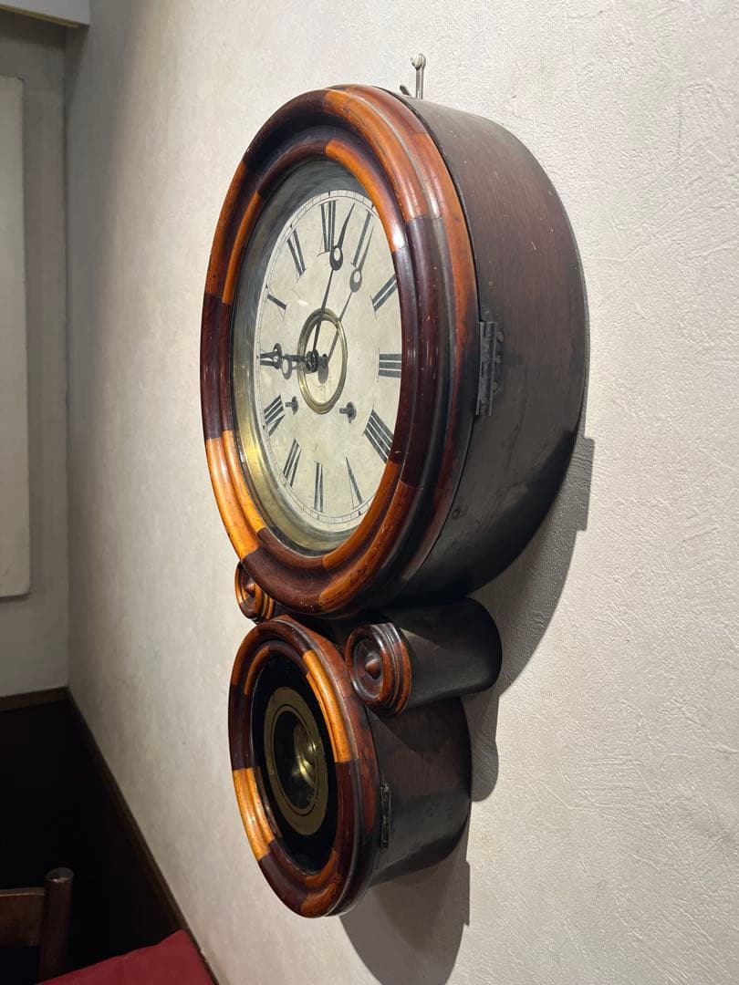 明治～大正アメリカ製寄せ木達磨掛け