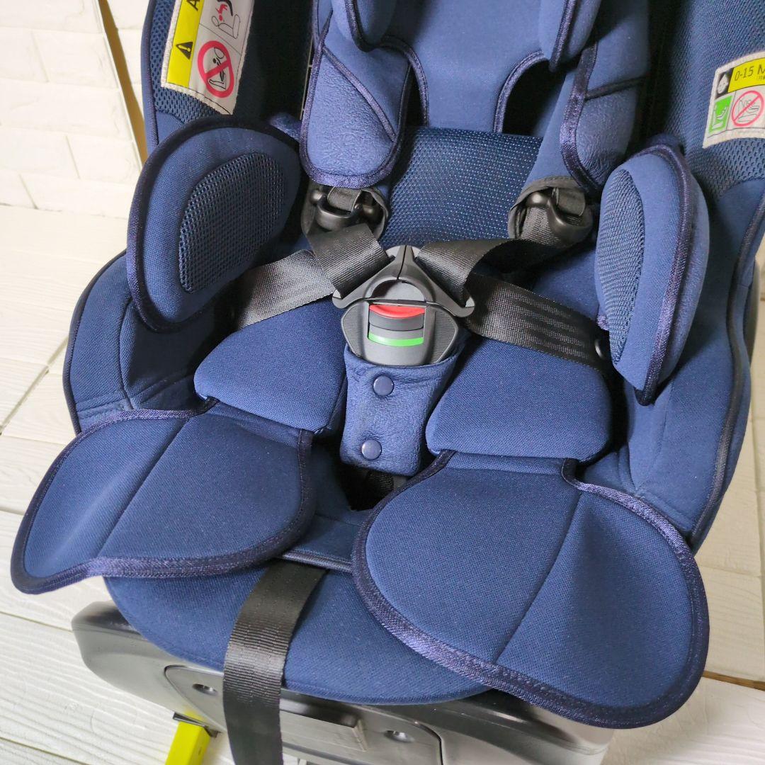 ◆極美品◆アップリカ　マモリラ ISOFIX チャイルドシート　ケープネイビー