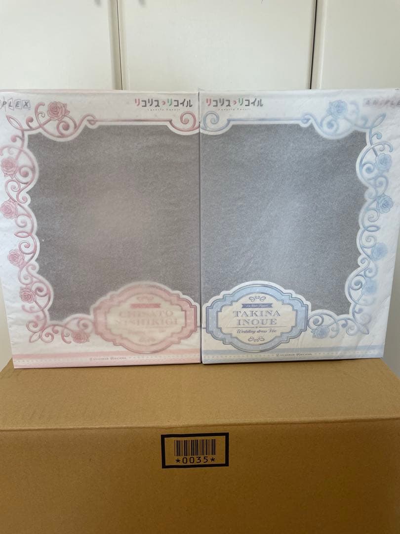 リコリスリコイル 錦木千束 井ノ上たきな ウェディングドレス フィギュア