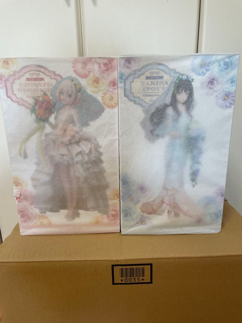 リコリスリコイル 錦木千束 井ノ上たきな ウェディングドレス フィギュア