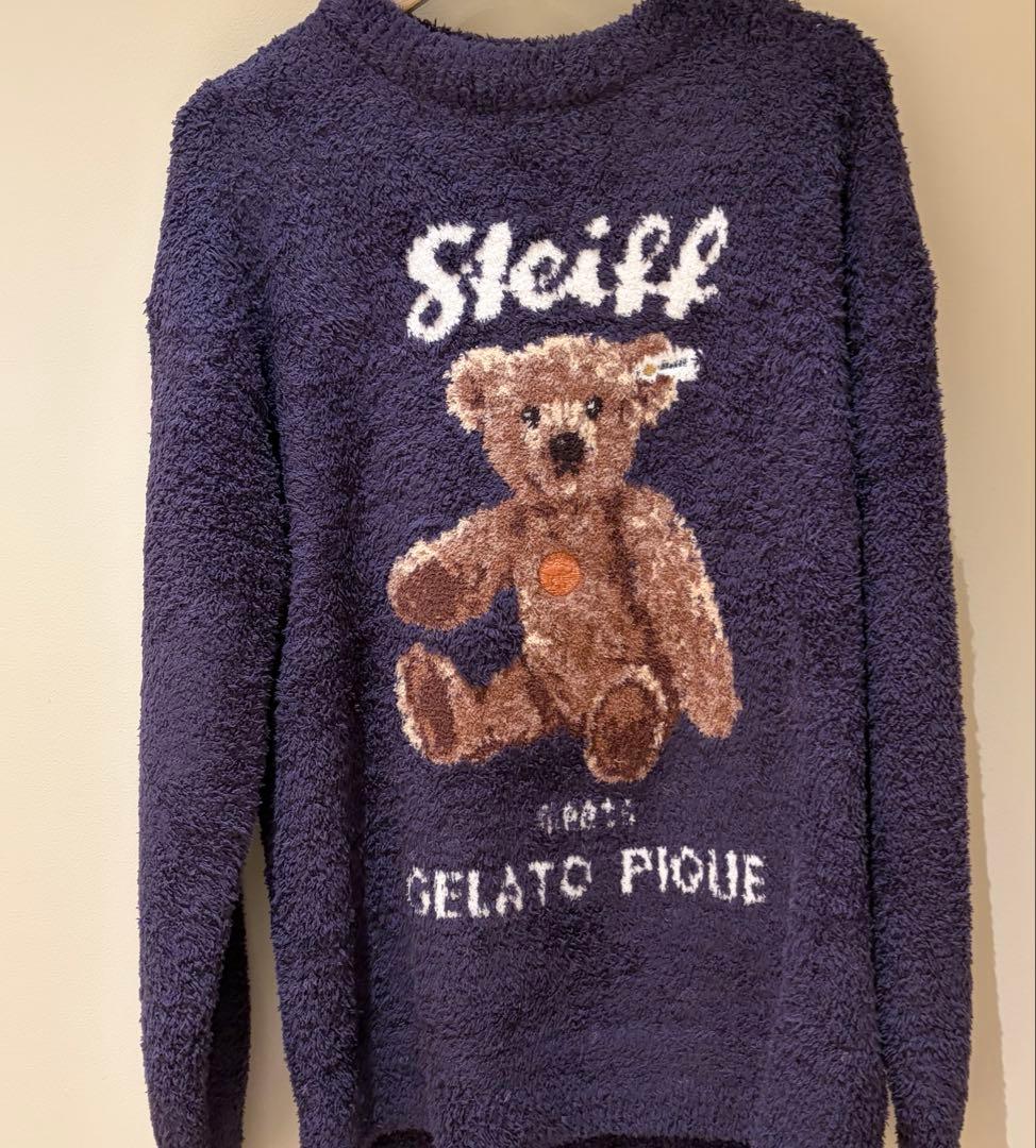 ジェラートピケSteiff 販路限定 プルオーバー＆チェック柄ロングパンツセット