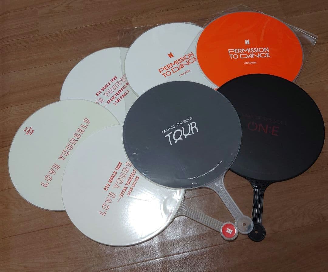 BTS JUNGKOOK IMAGE PICKET うちわ7枚セット