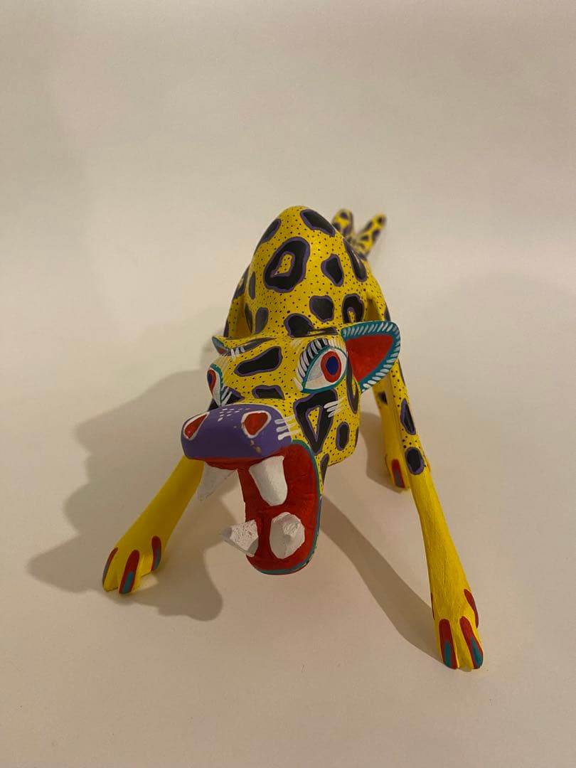 大サイズ！ メキシコ工芸品　メキシカンクラフトアート　木彫り人形　置き物