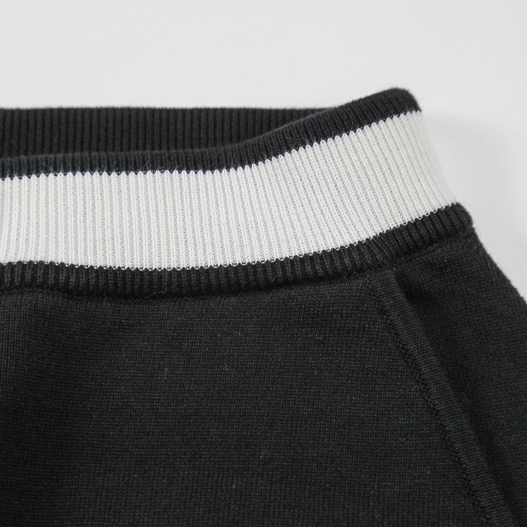 美品 THOM BROWNE 23SS ダブルフェイスコットン Aラインスカート