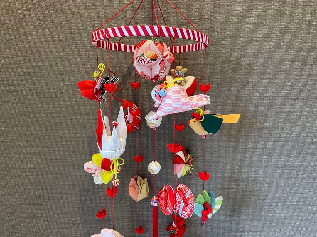 つるし雛・No.105・ひな祭り吊るし飾り・初節句・ひな人形・桃の節句・さげもん