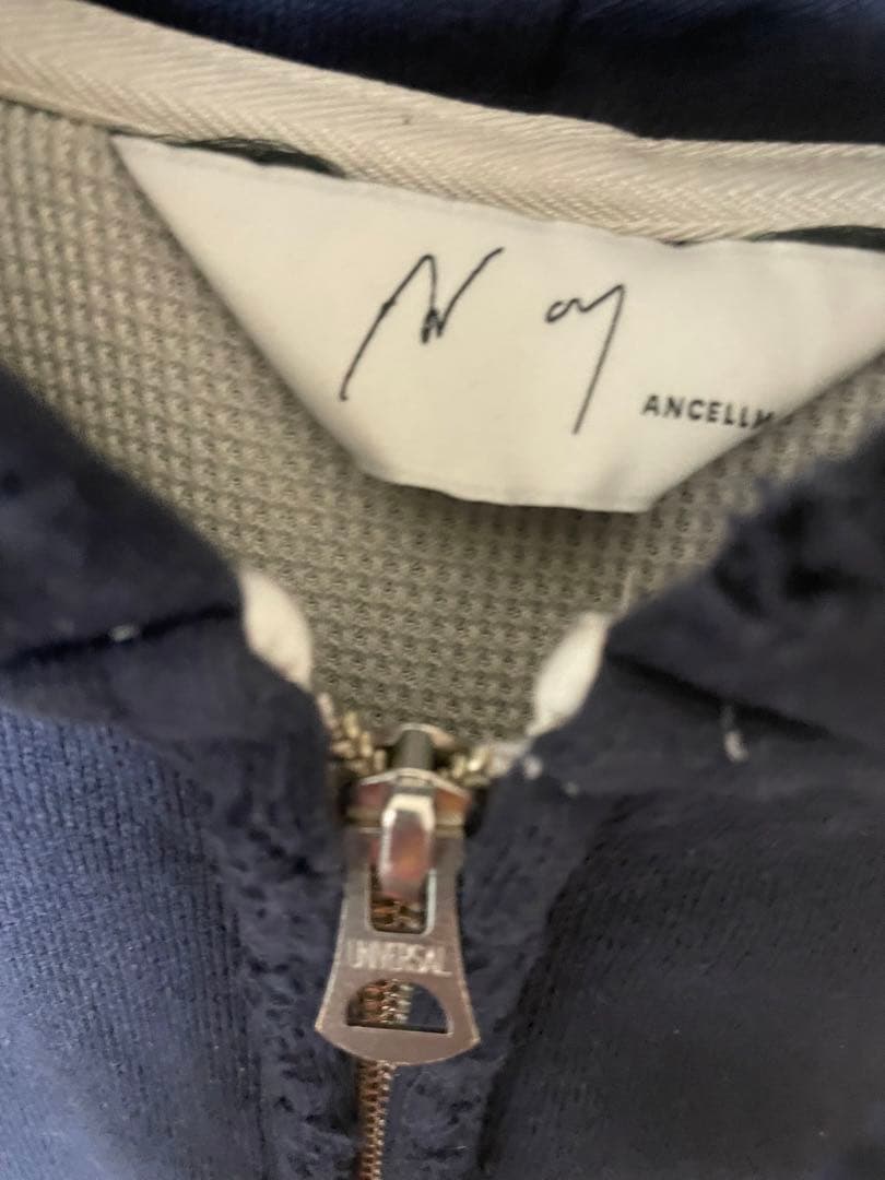 ANCELLM 26ss フルジップパーカー