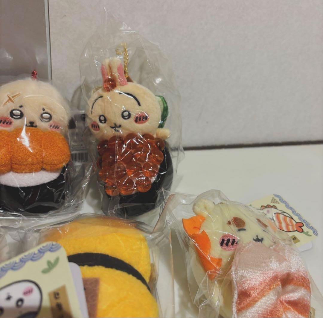 ちいかわ寿司 マスコット（全9種）コンプセット むちゃうま寿司