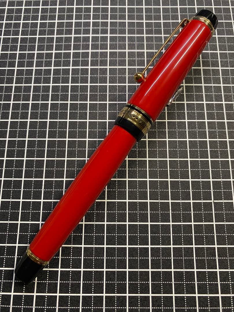 PILOT CUSTOM 845 朱　万年筆　字幅F