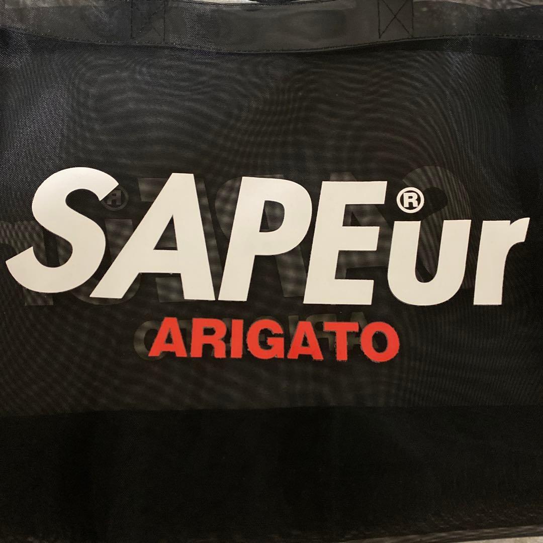 未使用SAPEUR 迷彩リュック　サプール　BIGメッシュバッグ付き