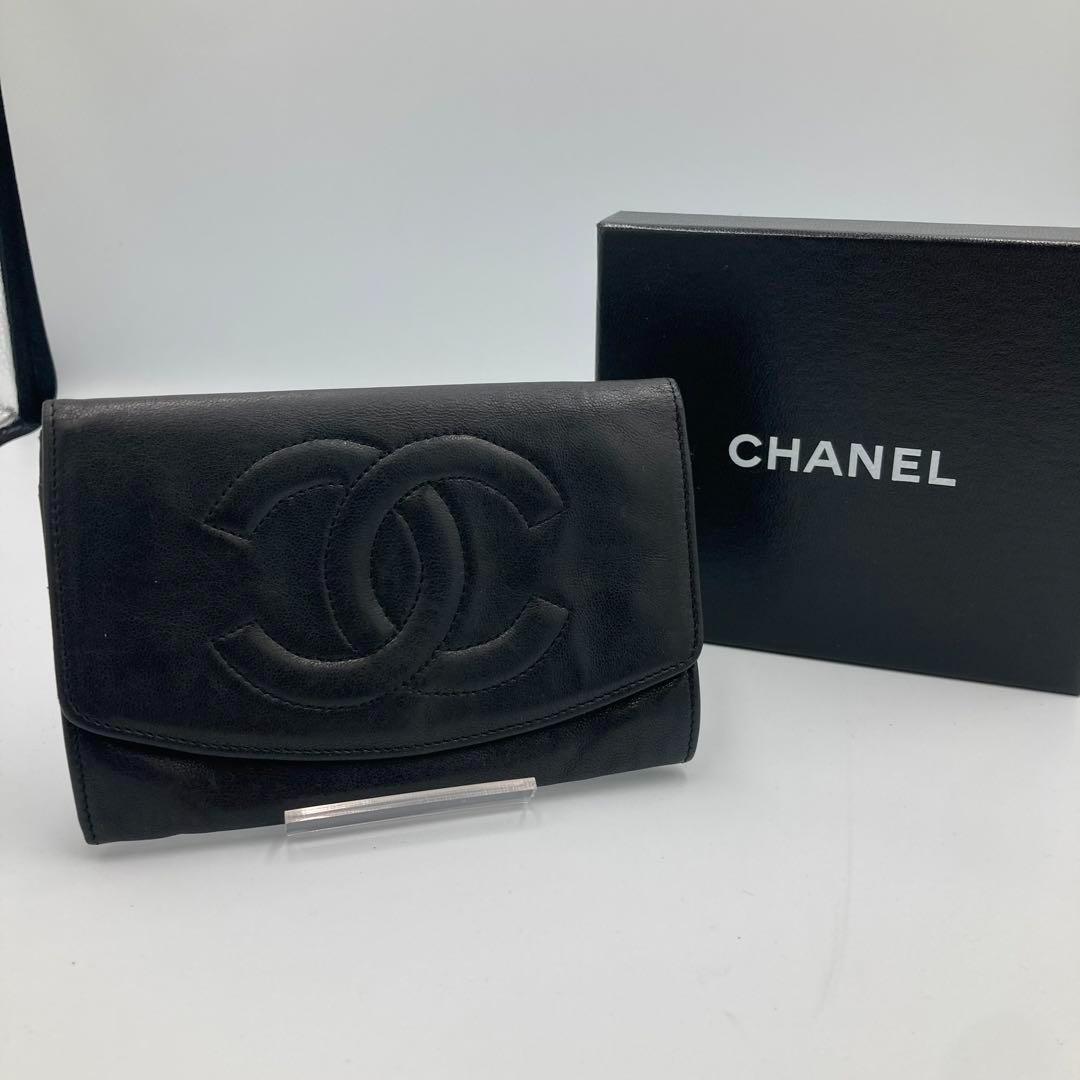 美品　CHANEL シャネル　財布　ケース