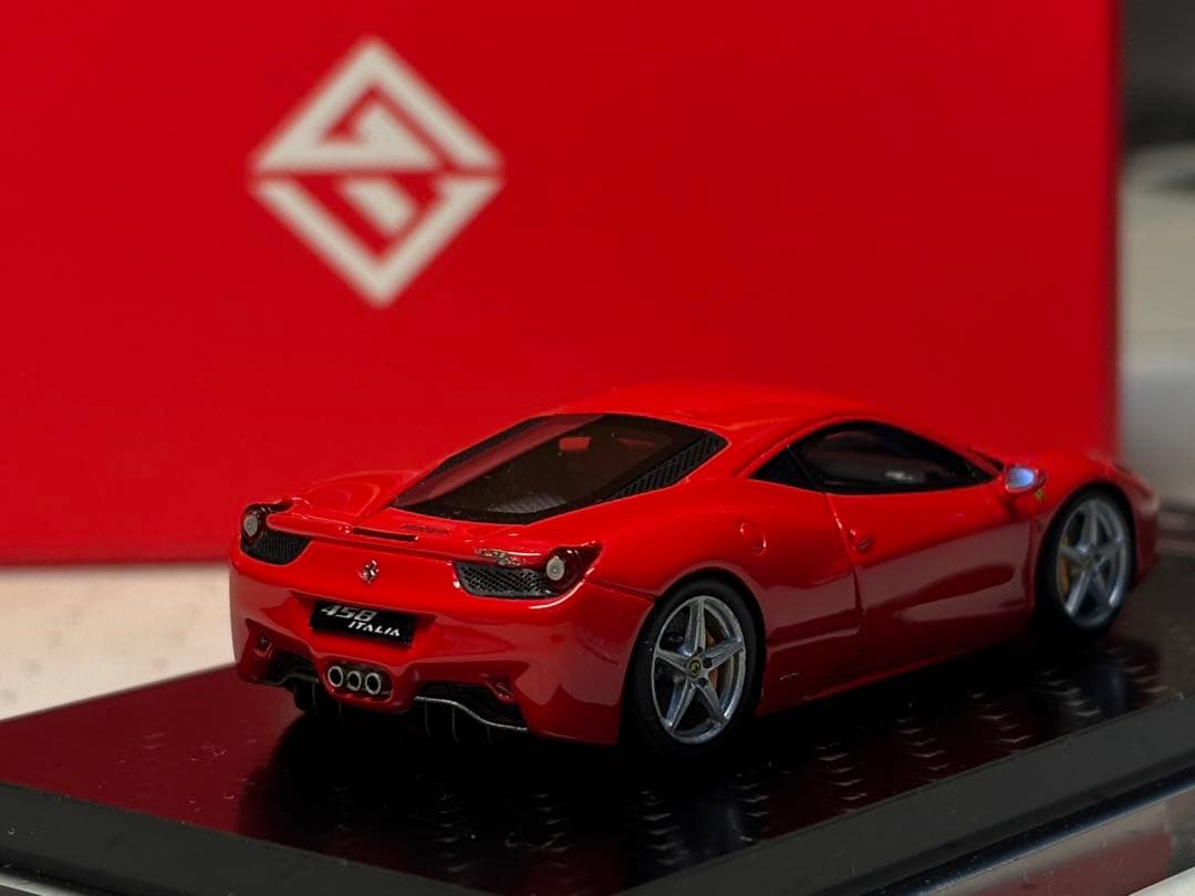 God’wealth 1/64 フェラーリ 458 イタリア ロッソコルサ