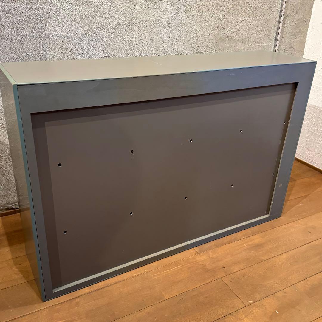 キャビネット オープンラック 本棚　グレー