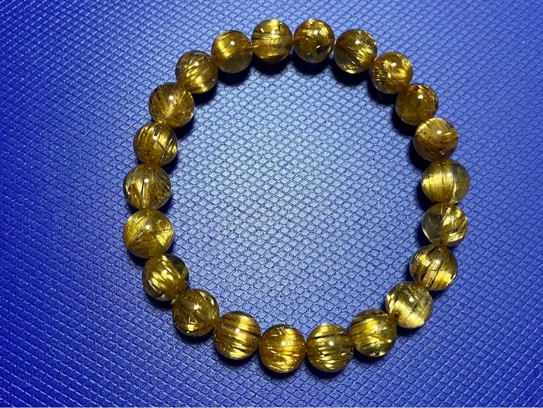 ohana smile⭐︎♡ＡＡＡＡＡ+ゴールドタイチンルチルブレスレット