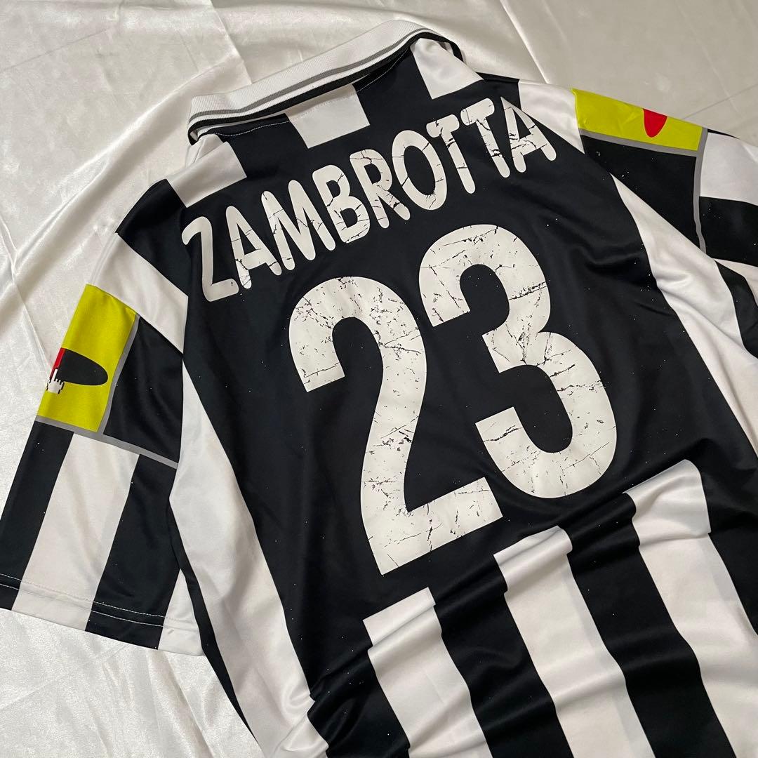 トップス Juventus 2000-01  Shirt 23 Zambrotta