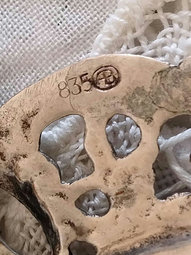 最終価格ヒルデスハイムの薔薇、ティーストレーナー、美品、稀少品、８３５シルバー