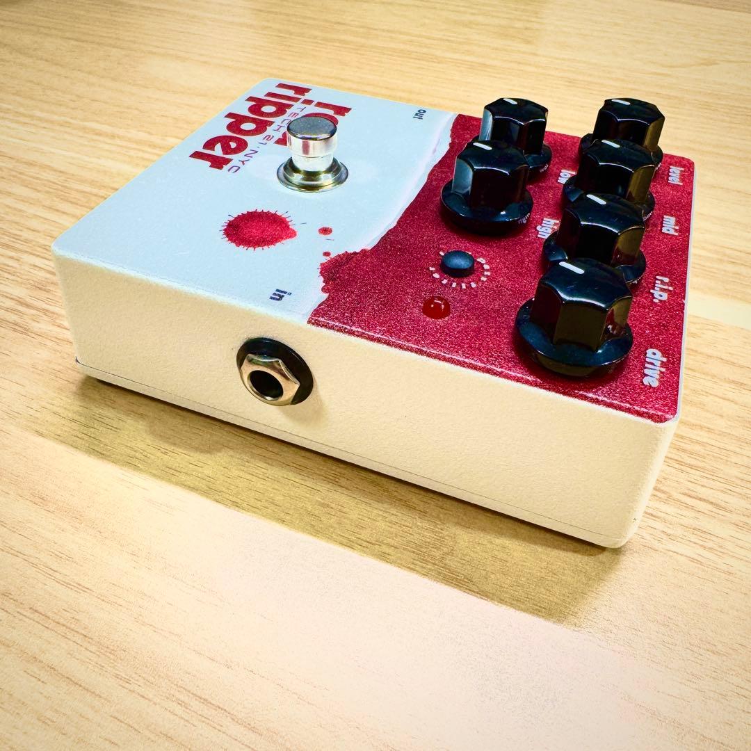 美品 廃盤 TECH21 Red Ripper ベース用ファズ 箱・取説付