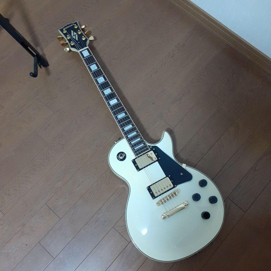 BUSKER'S BLC300ホワイトレスポールタイプエレキギター