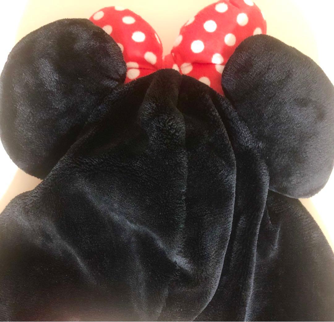 ディズニー　ミニー　ミニーマウス　マフラー　キャップ　ファンキャップ