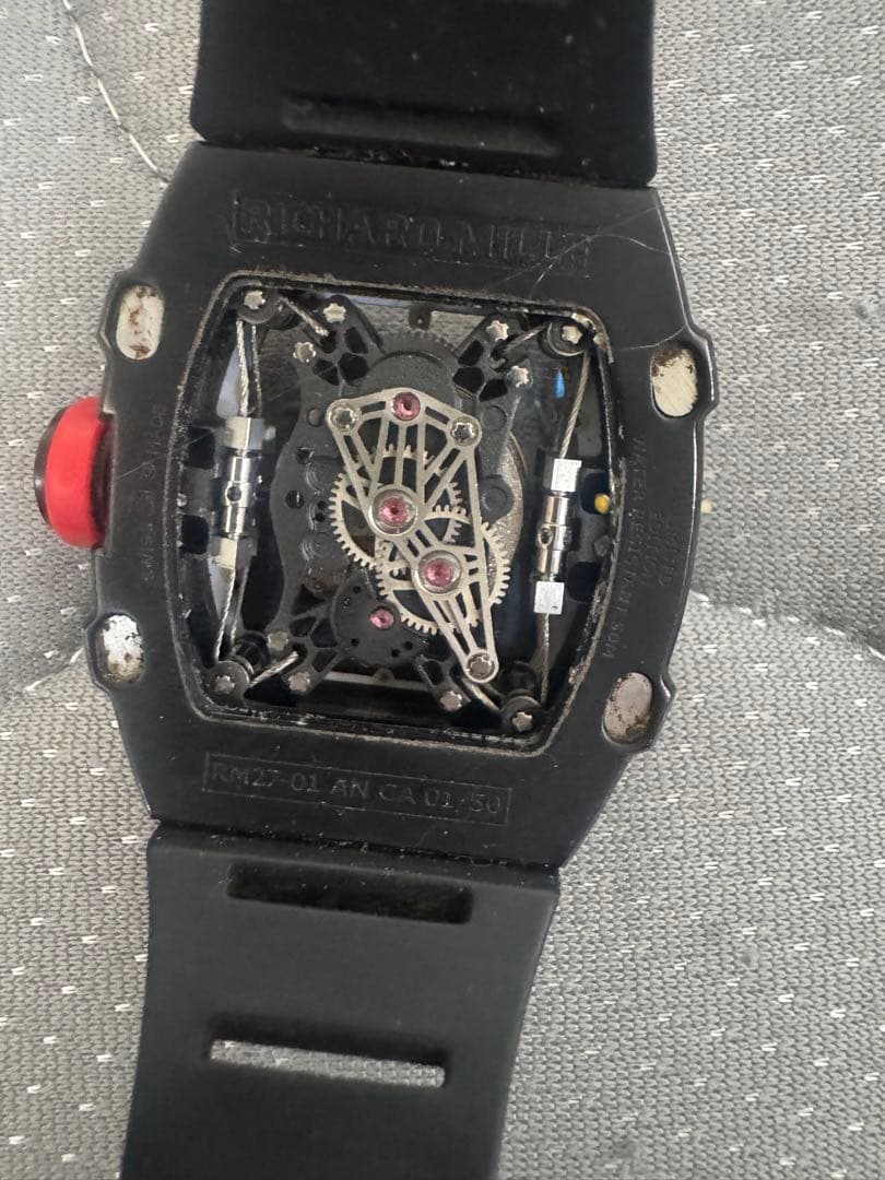 リシャール・ミル 自動巻き時計 スケルトン