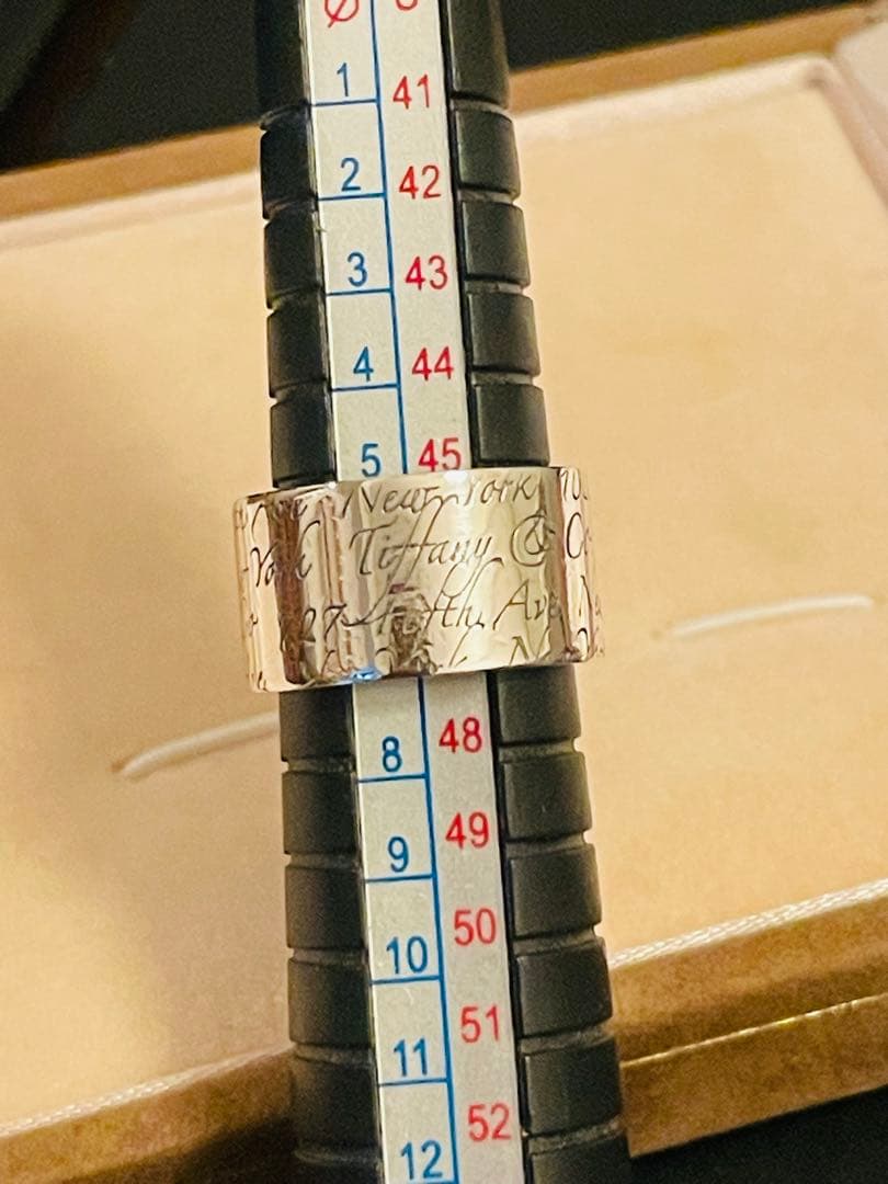 ゆりさん　専用　Tiffanyリング 7号