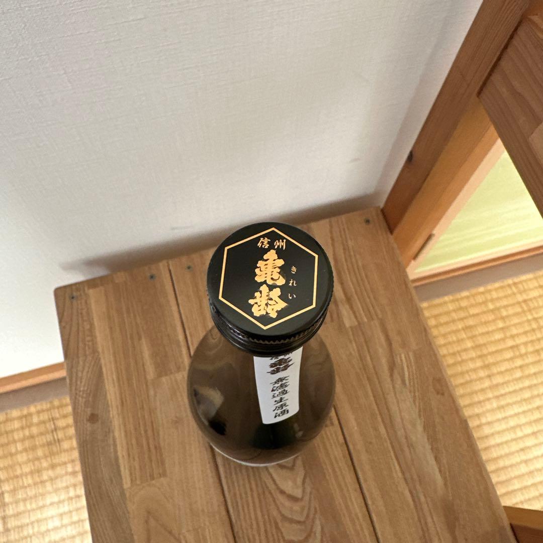 信州亀齢 純米吟醸 ひとごこち 無濾過生原酒 720ml 2026年1月製造