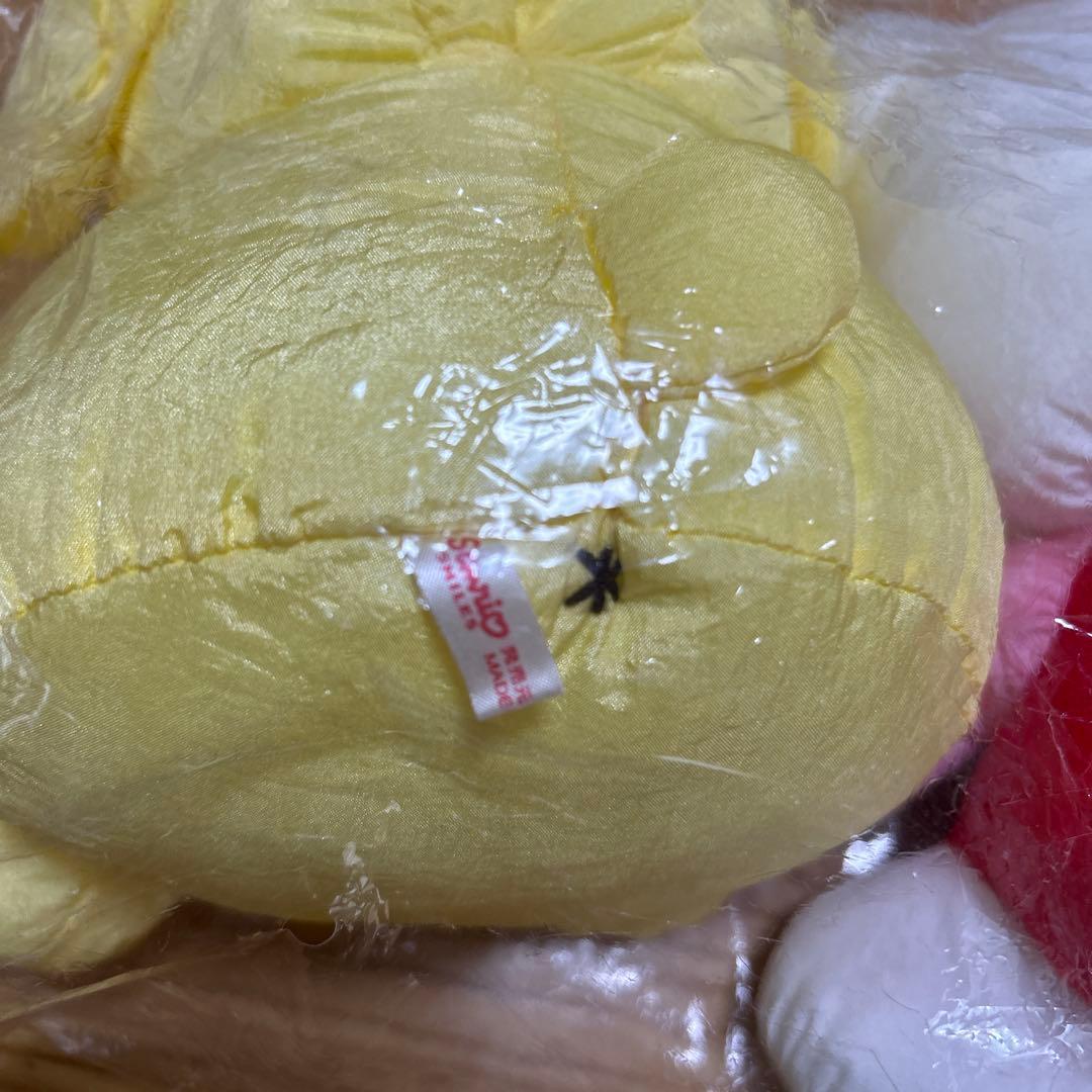 サンリオ　ナイロン　ぬいぐるみ　キティー　ポムポムプリン