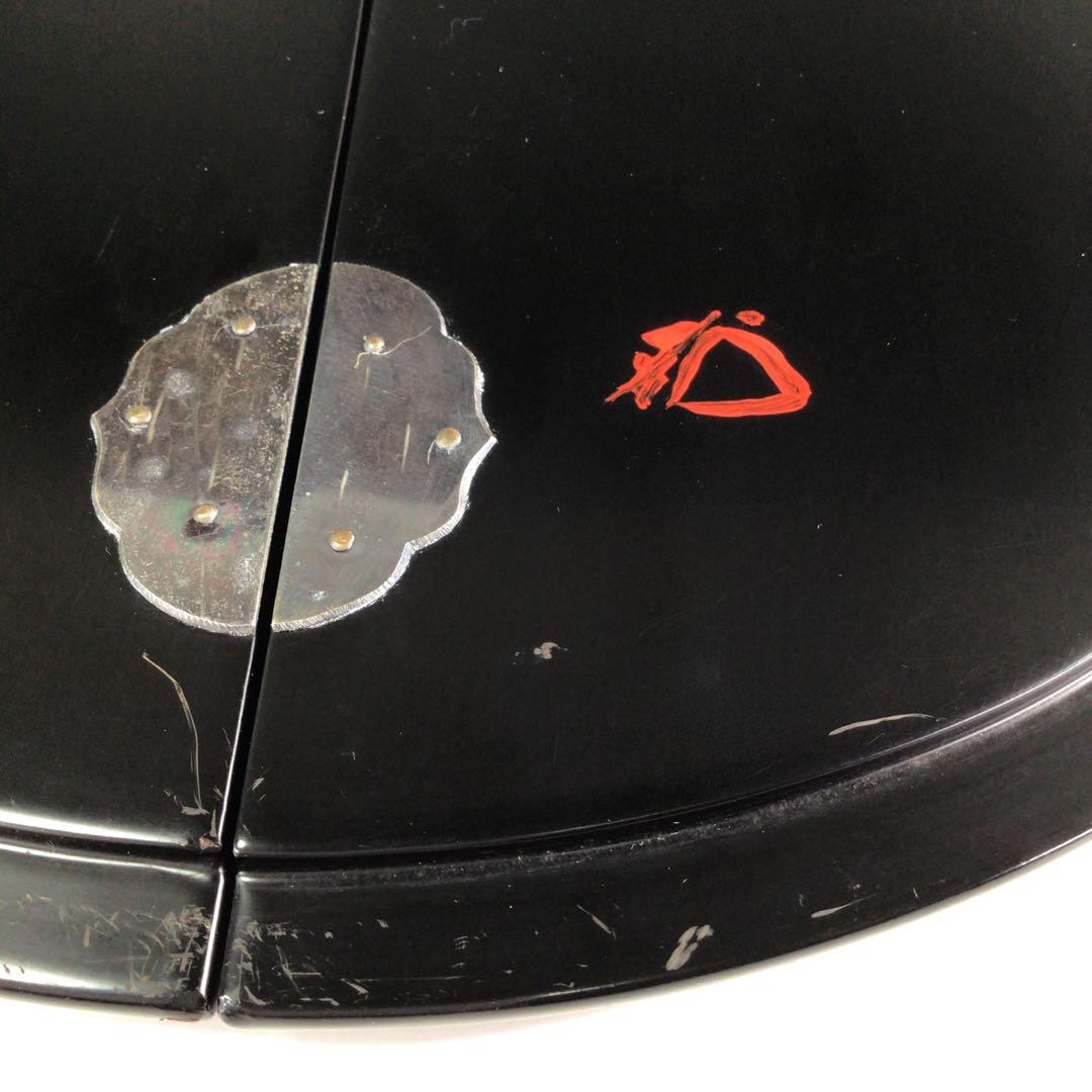 Ｒ２３３　水指　『春永造』『大徳寺　松長剛山　箱書』『彫三島』『平水指』　共箱