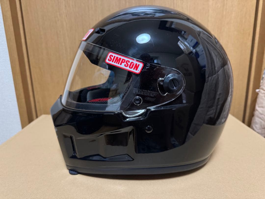 SIMPSON NORIX スーパーバンディット13ブラック 59cm SB13