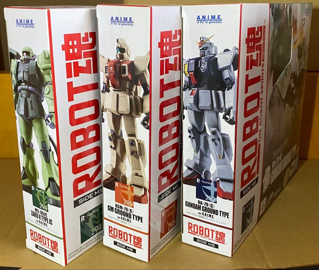 新品未開封　ROBOT魂 ver. A.N.I.M.E. ３種セット