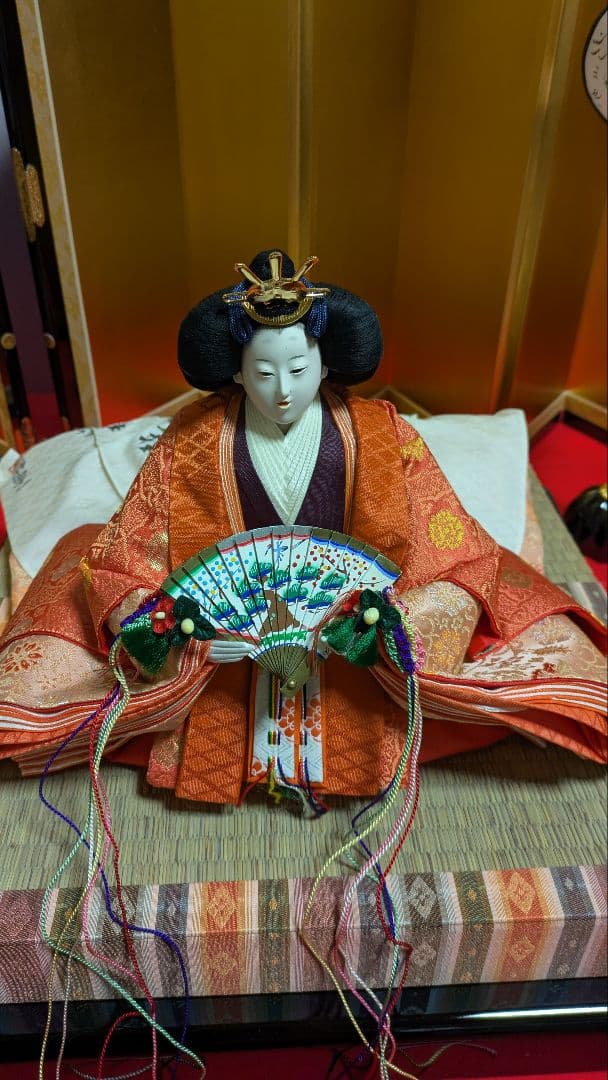 平安一甫作　有職京雛人形　ひな人形