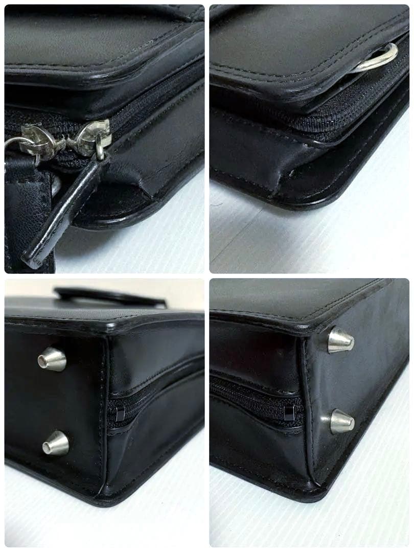 美品　日本製　半沢直樹　ブラック　ランバンコレクション　ビジネスバッグ