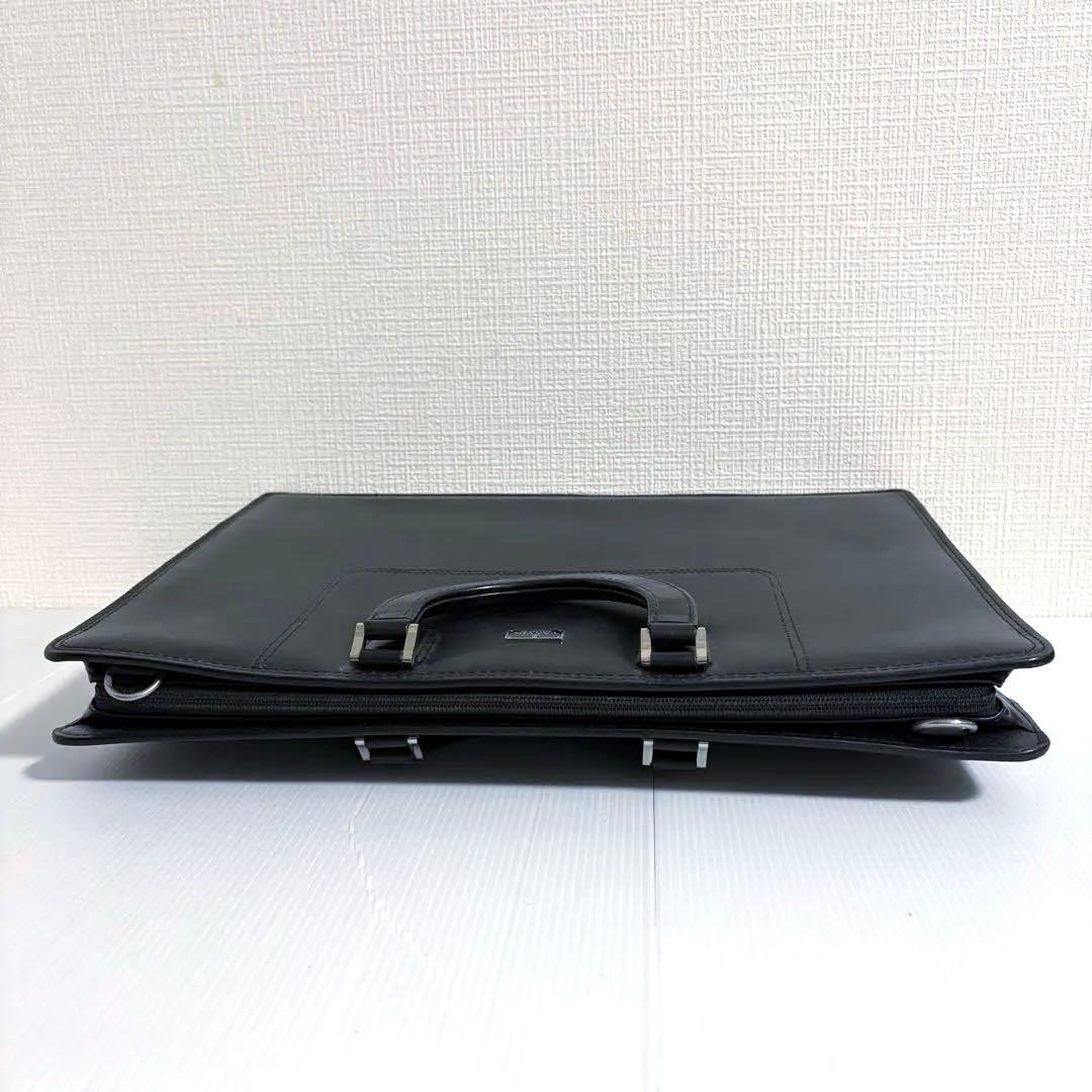 美品　日本製　半沢直樹　ブラック　ランバンコレクション　ビジネスバッグ