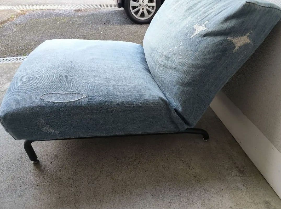 ​【送料込み】ジャーナルスタンダードロデチェア 1Pデニム ソファ【定価7万円】