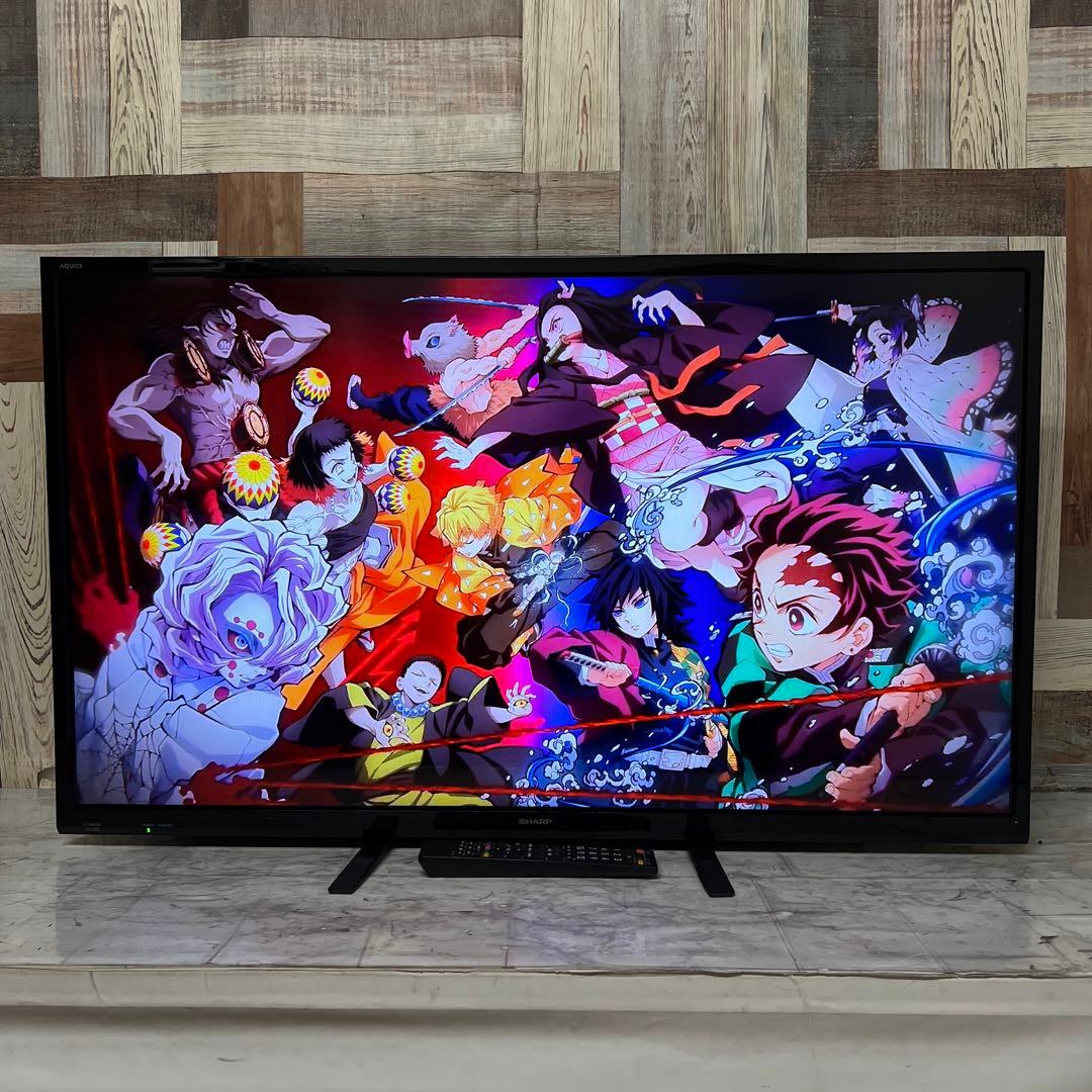 即日受渡❣️全国送料込シャープ 40型テレビ AQUOS 裏録画対応2画面表示