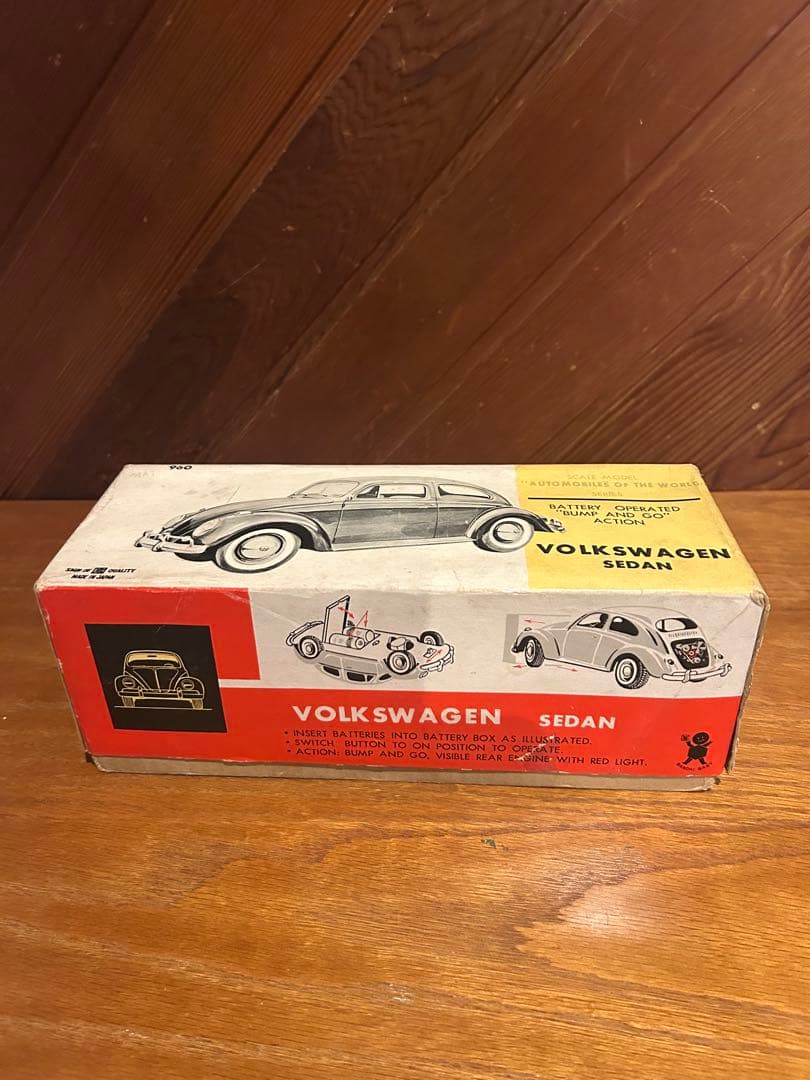バンダイ　ブリキ　フォルクスワーゲン