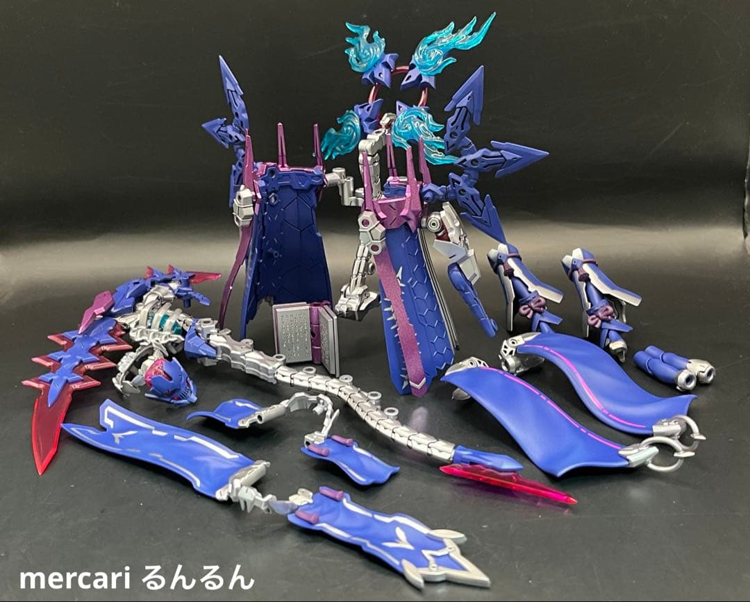 メガミデバイス 皇巫 ツクヨミ レガリア＋ラピッドレイダー塗装完成品