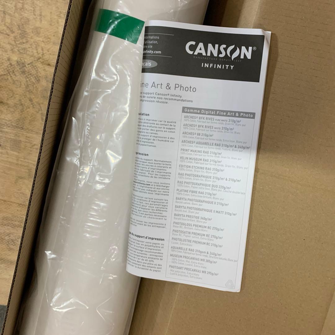 新品Canson キャンソン 写真用紙 インフィニティ エディション・エッチング