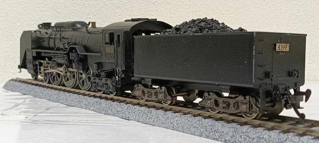 HOゲージ カツミ Ｃ62蒸気機関車、カンモーター、メンテナンス済