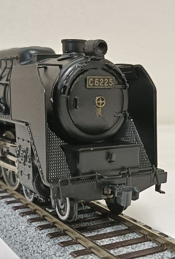 HOゲージ カツミ Ｃ62蒸気機関車、カンモーター、メンテナンス済