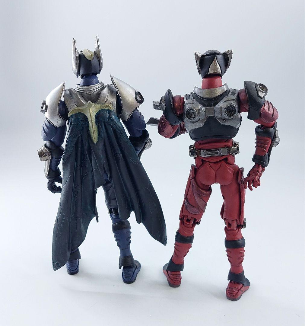 S.I.C. 仮面ライダー龍騎 ナイト 王蛇 タイガ ゾルダ 5体 まとめ売り