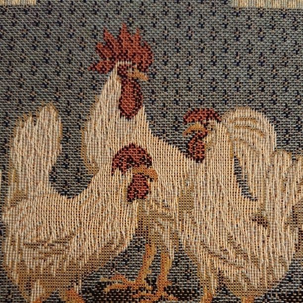 刺繍の絵画