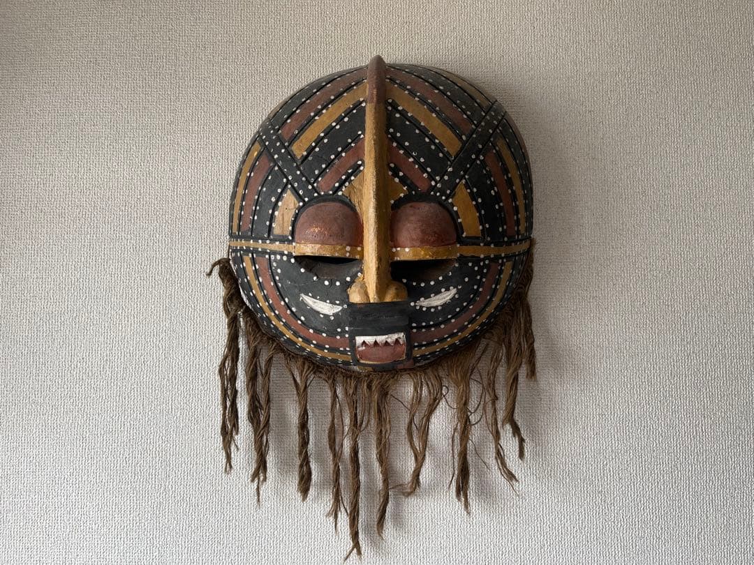 【連休SALE】アフリカンマスク　仮面　プリミティブ