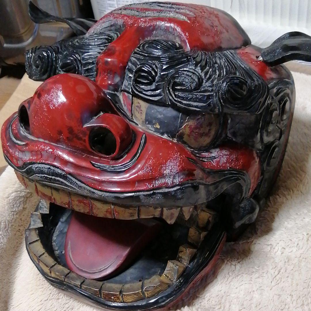 獅子頭　獅子舞