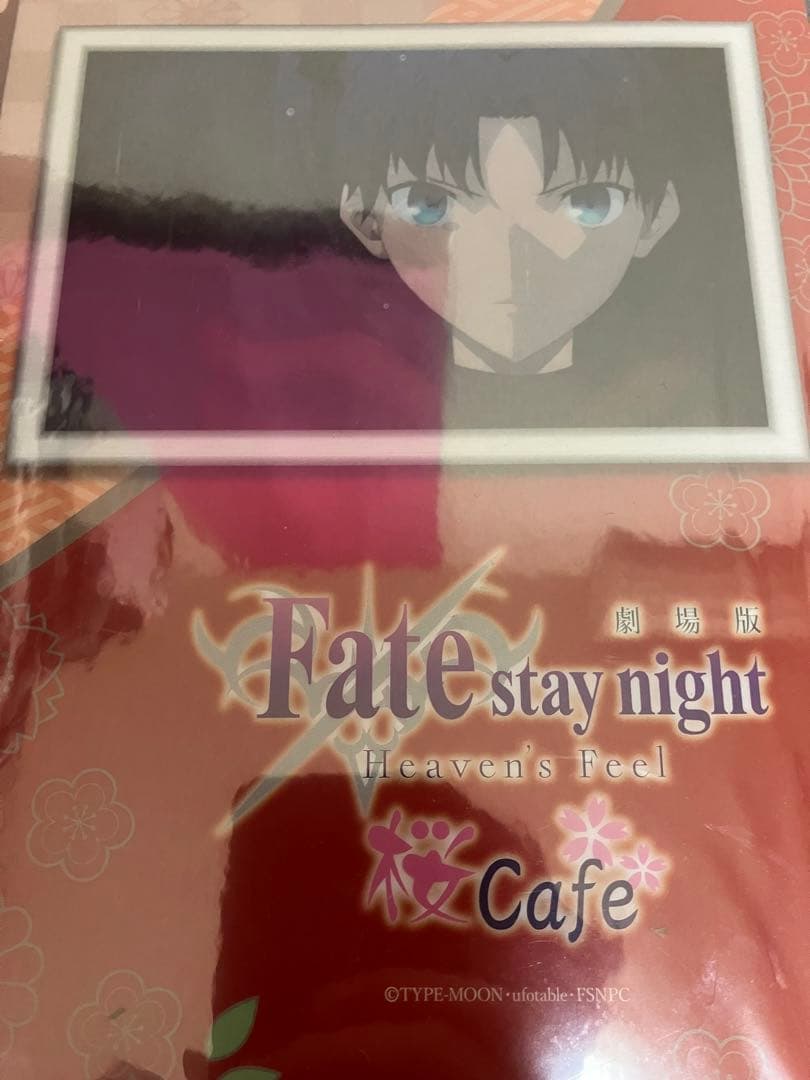 【イベント限定品 非売品】Fate 桜cafe 遠坂凛 A3 クリアポスター