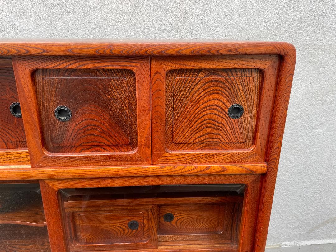 ★状態〇★ 昭和 レトロ 家具 茶箪笥 古家具 たんす タンス アンティーク