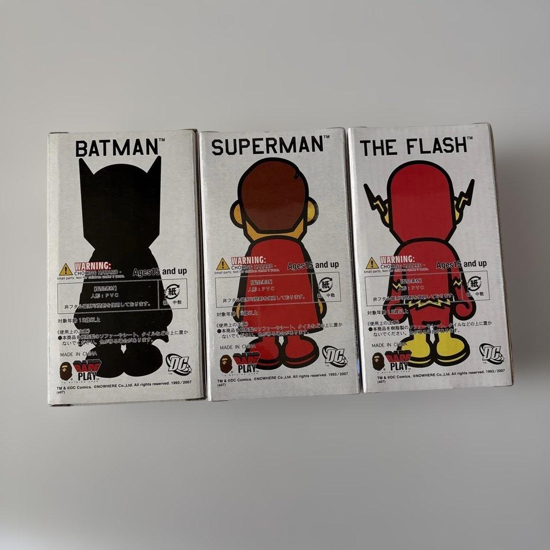 A BATHING APE DC アメコミフィギュア 3体セット