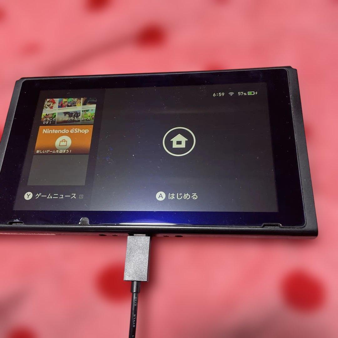 Nintendo Switch本体初期化 動作確認済み 裏蓋放熱カスタムあり