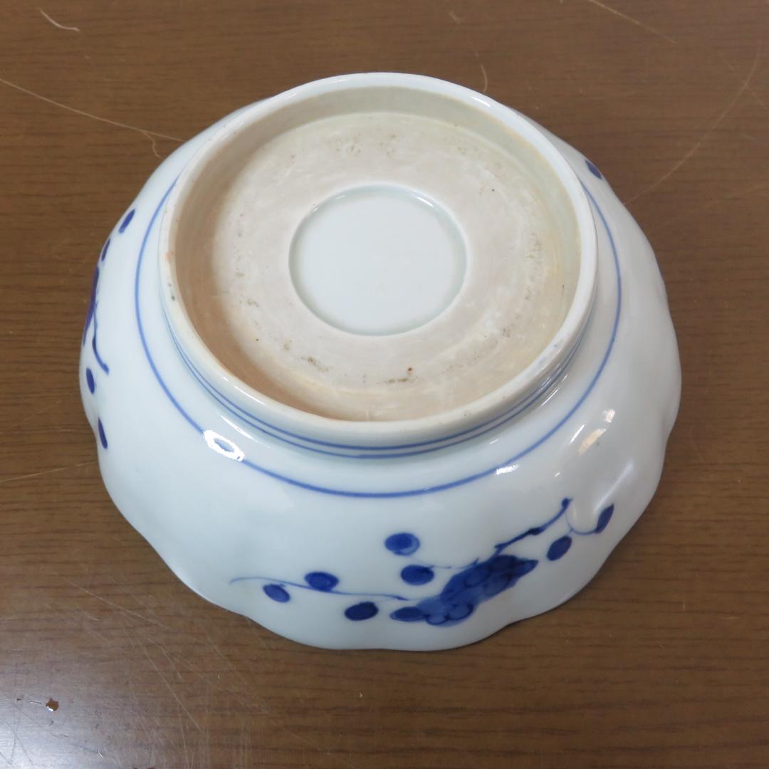 なます皿 5枚 金彩 松竹梅 色絵付 鶴亀