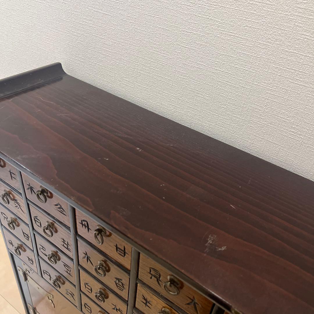 【希少】李朝家具 薬箪笥（ヤクジャン）韓国アンティーク　タンス