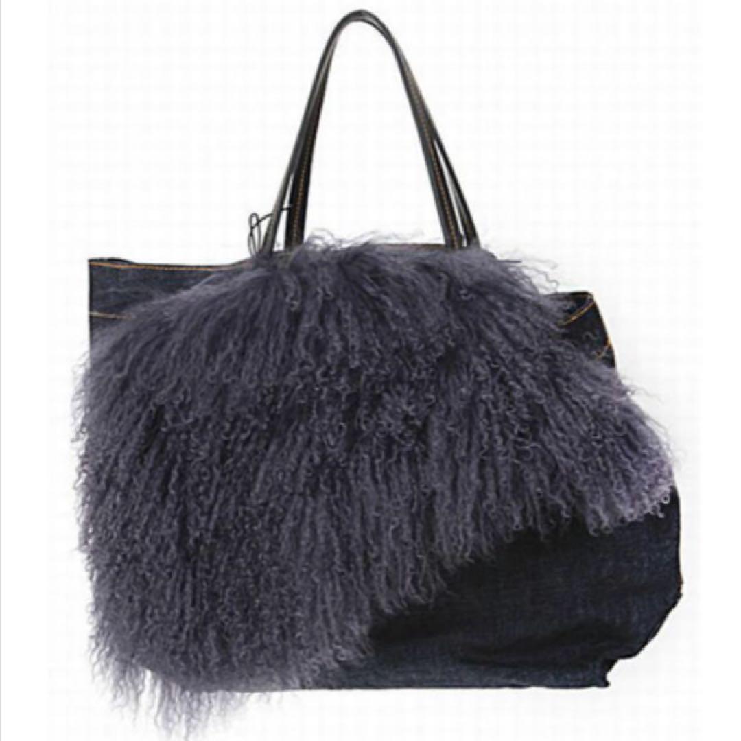 ファー トートバック 新品未使用